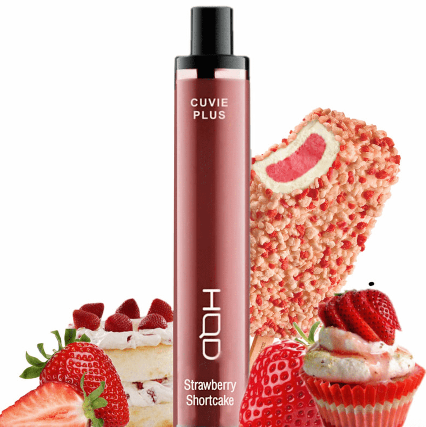 HQD Cuvie Plus Strawberry Shortcake