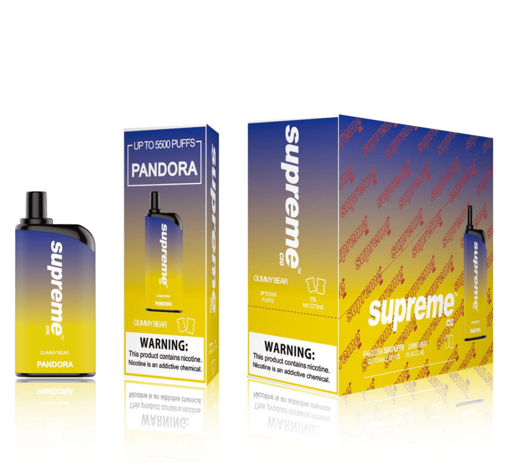 Copy of Supreme Pandora Disposable 5500 Puffs | Gummy Bear