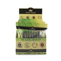 KING PALM 25-PACK KING ROLLS BOX