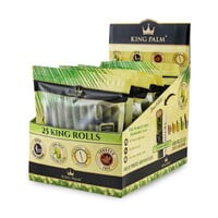 KING PALM 25-PACK KING ROLLS BOX