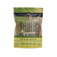 KING PALM 25-PACK SLIM ROLLS BOX