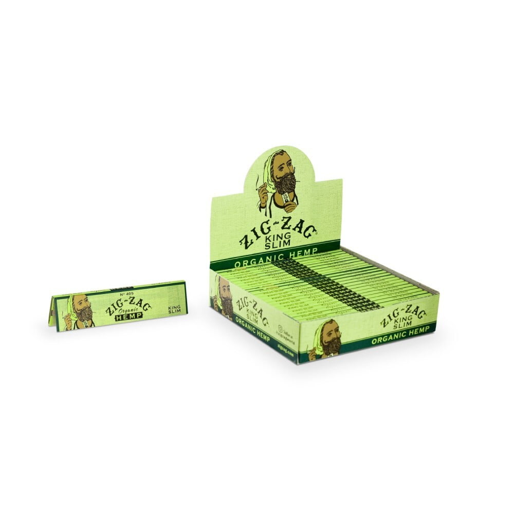 ZIG ZAG ORGANIC HEMP PAPERS KING SIZE SLIM