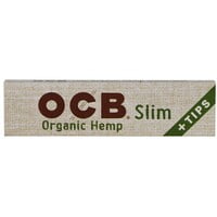 OCB ORGANIC HEMP KING SIZE SLIM + TIPS