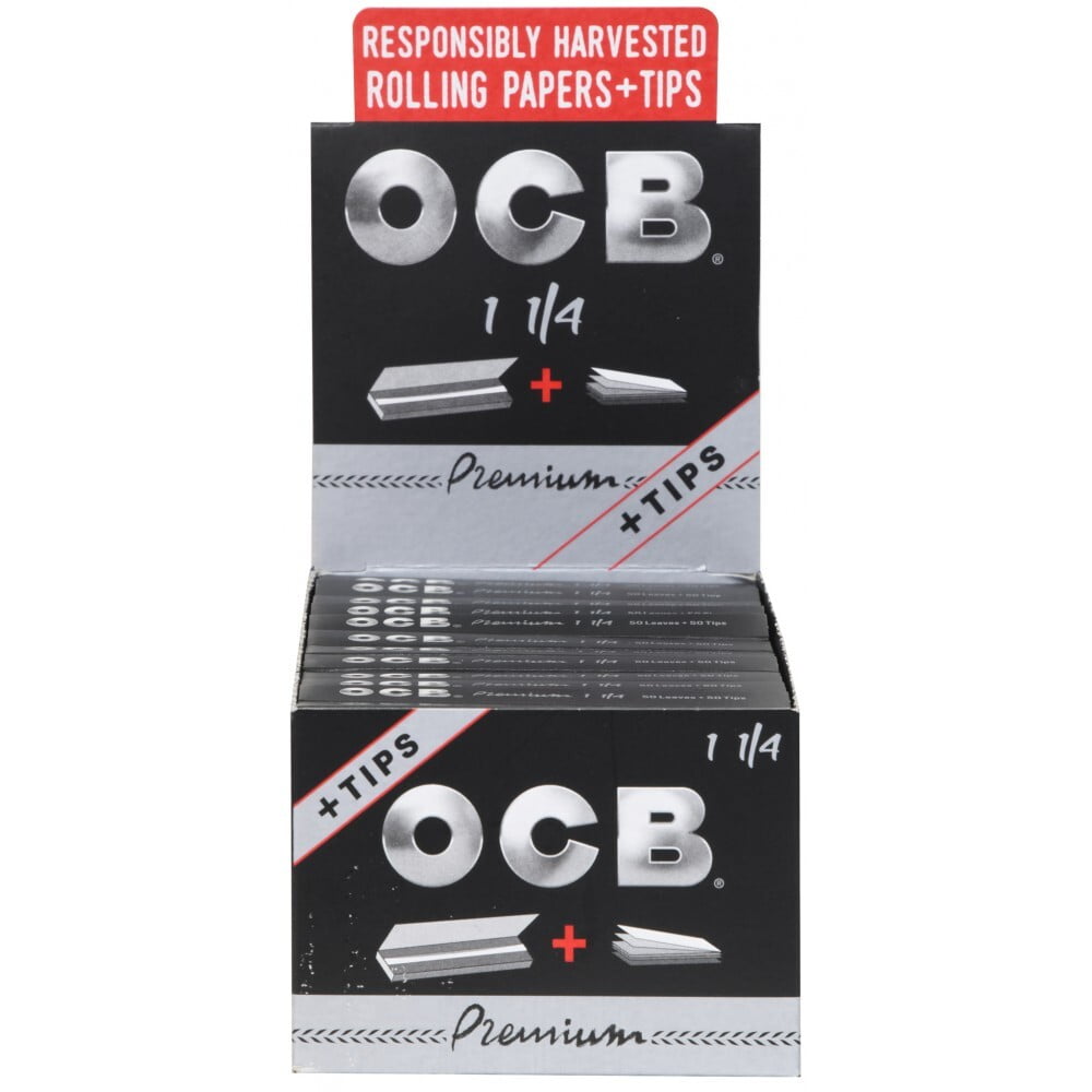 OCB PREMIUM 1-1/4" + TIPS