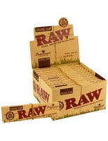 RAW KING SIZE SLIM CONNOISSEUR W/TIPS (ORGANIC)