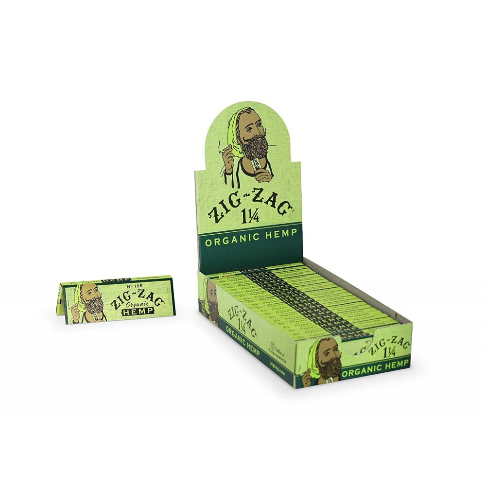 ZIG ZAG ORGANIC HEMP PAPERS 1-1/4