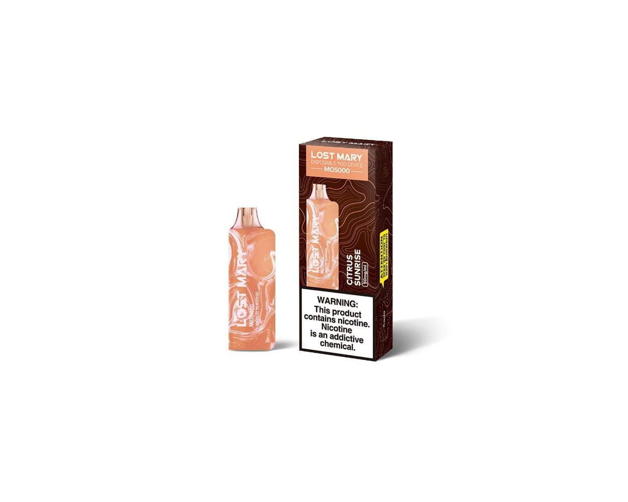 Lost Mary Citrus sunrise MO5000 Disposable by Elf Bar 5-Pack