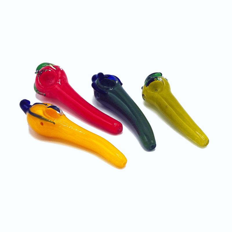 GLASS PEPPER HAND PIPE