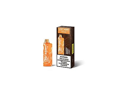 Lost Mary Mango peach MO5000 Disposable by Elf Bar 5-Pack