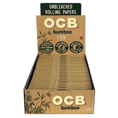 OCB BAMBOO 1-1/4" ROLLING PAPERS