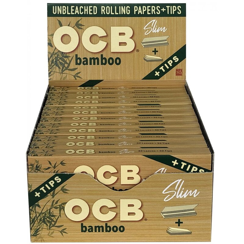 OCB BAMBOO KING SIZE SLIM + TIPS