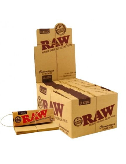 RAW 1/4" CONNOISSEUR W/TIPS (CLASSIC)