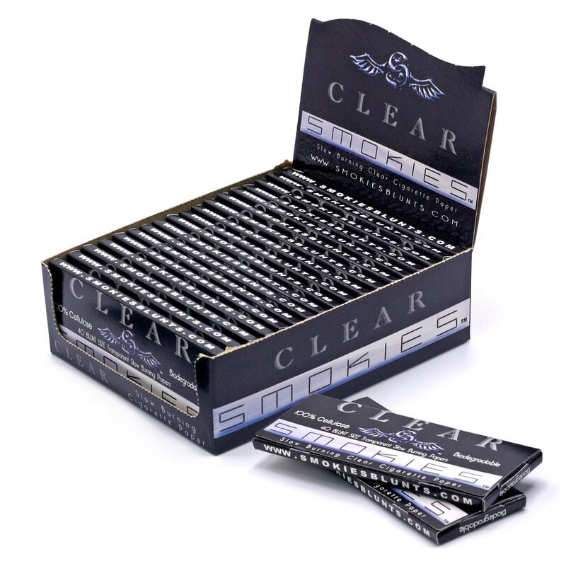 SMOKIES CLEAR BLUNT SIZE ROLLING PAPERS