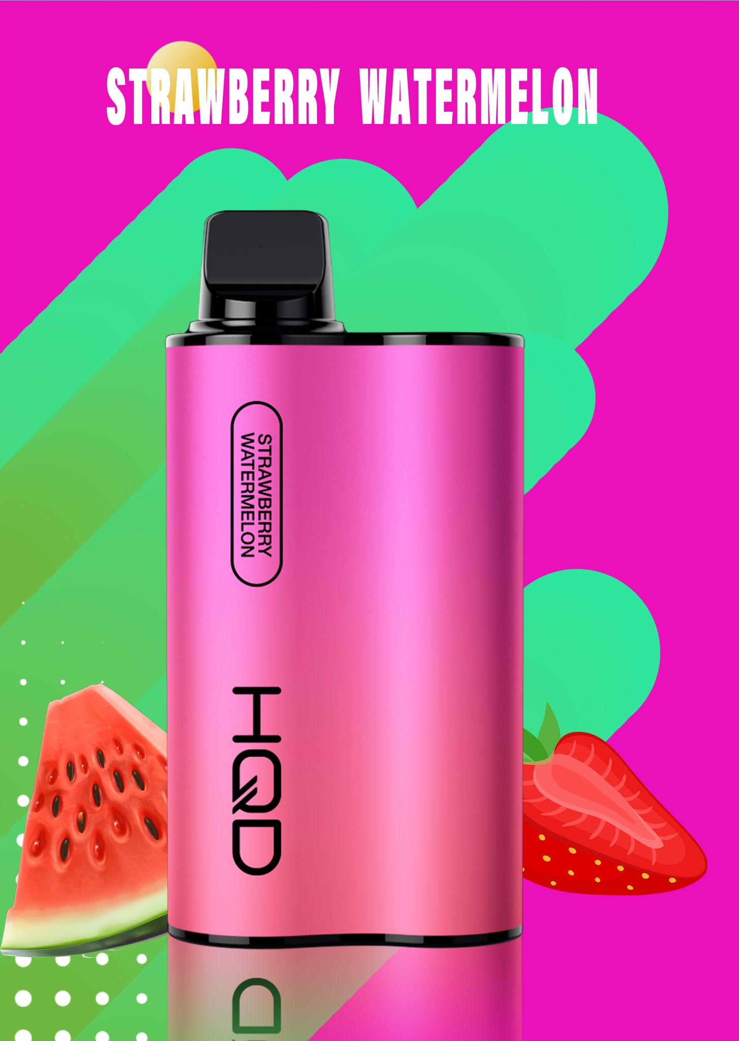 Copy of HQD Cuvie Unlimited STRAWBERRY WATERMELON 5000 puff